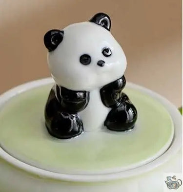 Service à thé porcelaine fantaisie Panda | Théières à la folie